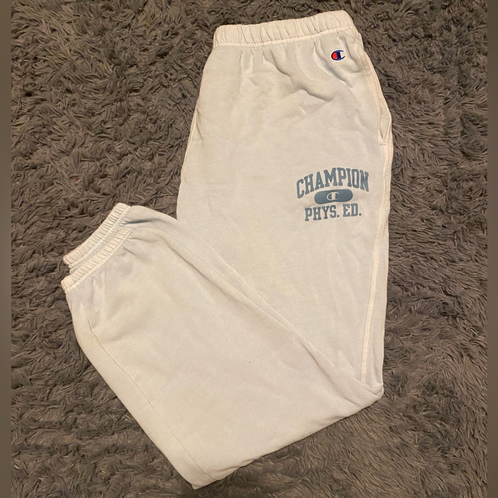 Baby Blue Champion Sweatpants